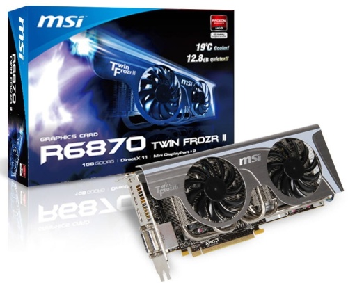 MSI Radeon HD 6870 Twin Frozr II