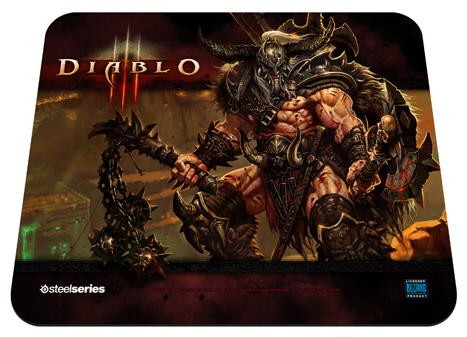 SteelSeries QcK Diablo III Barbarian Edition