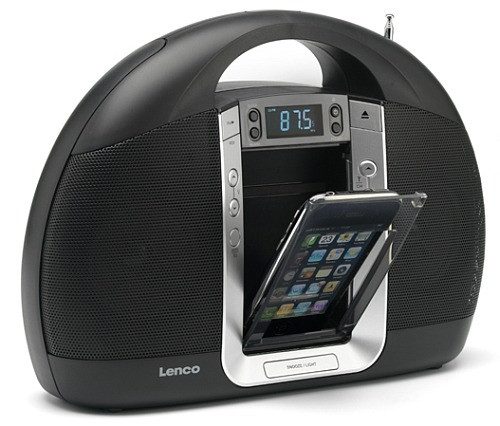 Lenco IPD-5200 hordozható iPod dokkoló [+]
