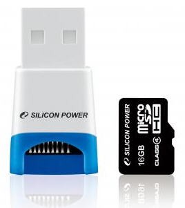 Silicon Power microSD olvasó