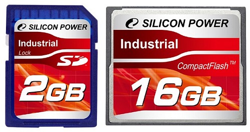 Silicon Power Industrial SD és CF kártyák