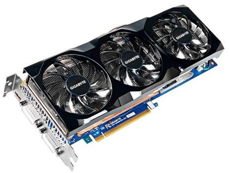 Ggiabyte GeForce GTX 570 és 580 WindForce 3X