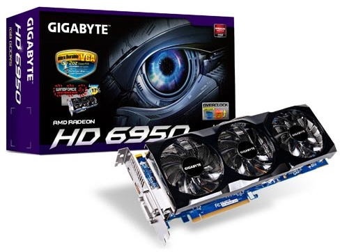 Gigabyte Radeon HD 6950 1 GB WindForce 3X