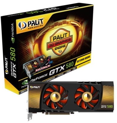 Palit GeForce GTX 580 3 GB