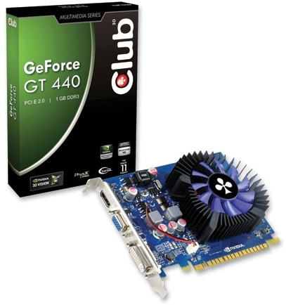 Club 3D GeForce GT 440 DDR3