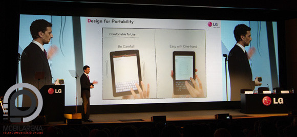 Az LG szerint az Apple iPad túl nagy