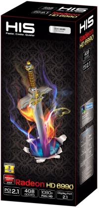 HIS Radeon HD 6990 doboza