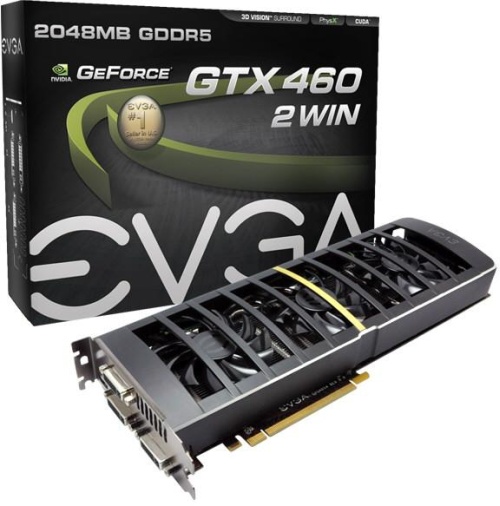 EVGA GeForce GTX 460 2Win