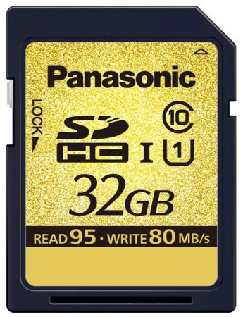 Panasonic Gold 32 GB Class 10 / UHS-I [+]