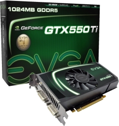 EVGA GeForce GTX 550 Ti FPB és Superclocked verzió
