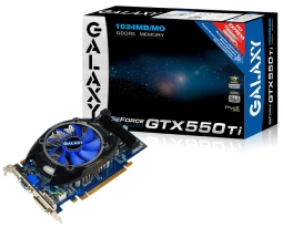 Galaxy GeForce GTX 550 Ti alap és White Edition verzió