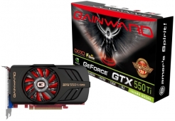 Gainward GeForce GTX 550 Ti alap és Golden Sample verzió
