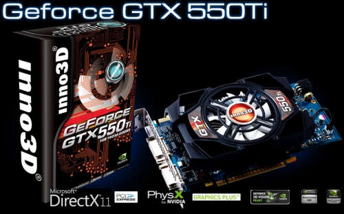 Inno3D GeForce GTX 550 Ti