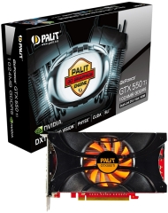 Palit GeForce GTX 550 Ti alap és Sonic verzió