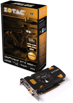 Zotac GeForce GTX 550 Ti alap és AMP! verzió