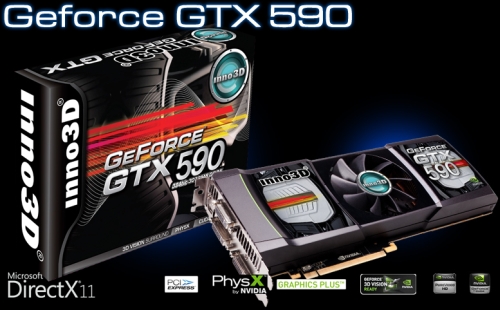 Inno3D GeForce GTX 590
