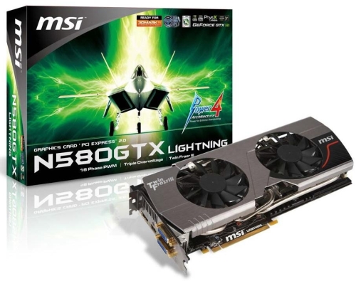 MSI GeForce GTX 580 Lightning