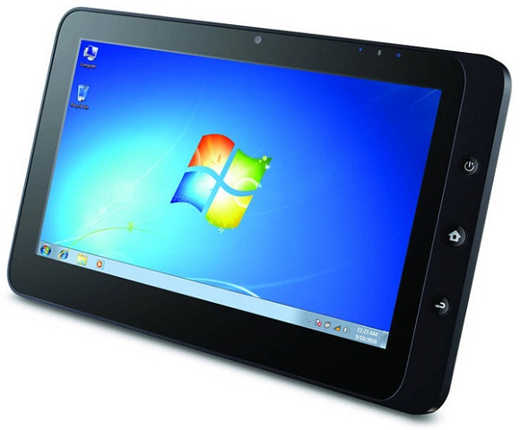 Windows 7-et futtató ViewSonic ViewPad 10