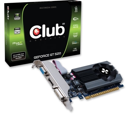 Club 3D GeForce GT 520 Club 3D GeForce GT 520