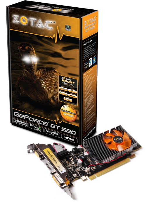 Zotac GeForce GT 520 Zotac GeForce GT 520