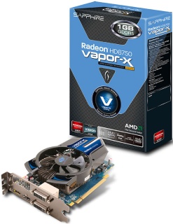 Sapphire Radeon HD 6750 512 MB és 1 GB, illetve Vapor-X