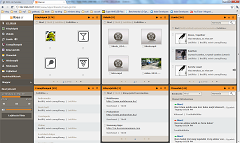 A böngészőből látható felhasználói felület
