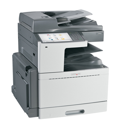 Lexmark X950 MFP készülék, színes érintőkijelzővel