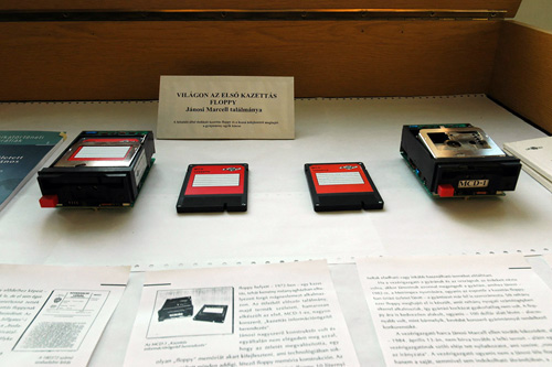 A Jánosi-féle flopimeghajtó (Fotó: IT café)