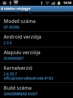 Samsung Galaxy Y