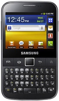 Samsung Galaxy Y Pro