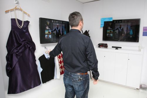 A virtuális öltöző találkozása a valósággal, a Kinect segítségével