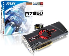 MSI Radeon HD 7950 alap és 7950 Twin Frozr verziók