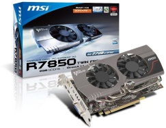 MSI Radeon HD 7850 és 7870 alap és OC verziók