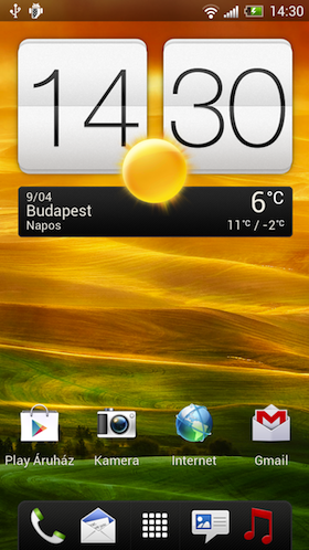HTC One X with Sense 4.0