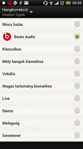 HTC One X with Sense 4.0
