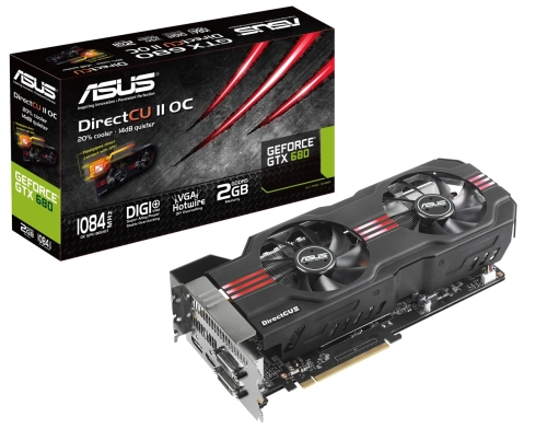 ASUS GeForce GTX 680 DirectCU II OC