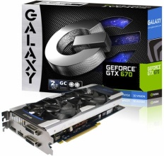 Galaxy GeForce GTX 670 alap és GC verzió