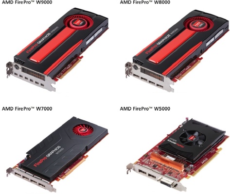 Új generációs AMD Firepro W sorozat