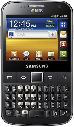 Samsung Galaxy Y Pro DuoS