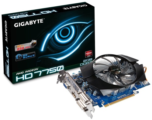 Gigabyte Radeon HD 7750 OC DDR3