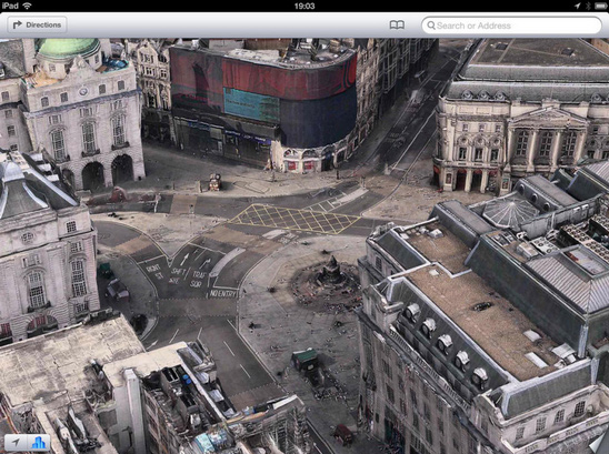 A londoni Piccadilly Circus bombatámadás után?