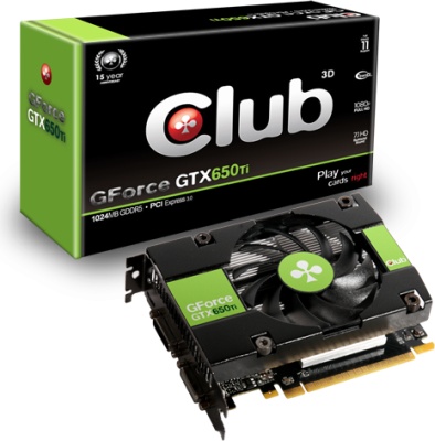 Club 3D GeForce GTX 650 Ti