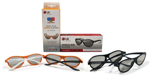LG Cinema 3D és Dual Play szemüvegszettek - a kettő nem ugyanaz!