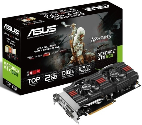 ASUS GeForce GTX 660 Ti DirectCU II TOP 2 GB