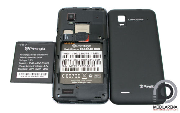 Prestigio MultiPhone 4040 DUO