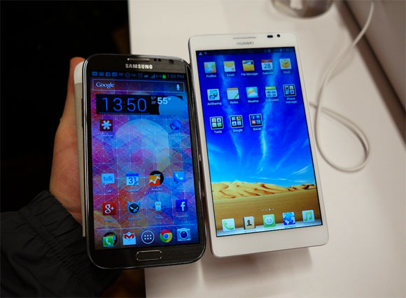 A Mate egy Note II mellett