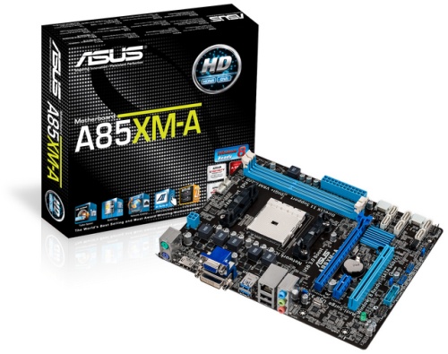 ASUS A85XM-A - AMD platformon is érkeztek HTPC alaplapok