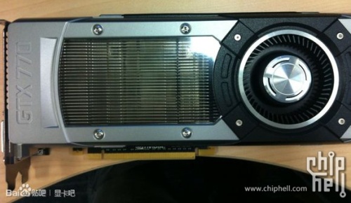NVIDIA GeForce GTX 770 kémfotó