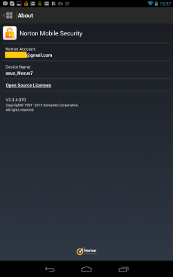 Norton Mobile Security