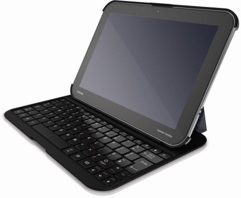 Toshiba Excite Write az opcionális billentyűzetes tokkal